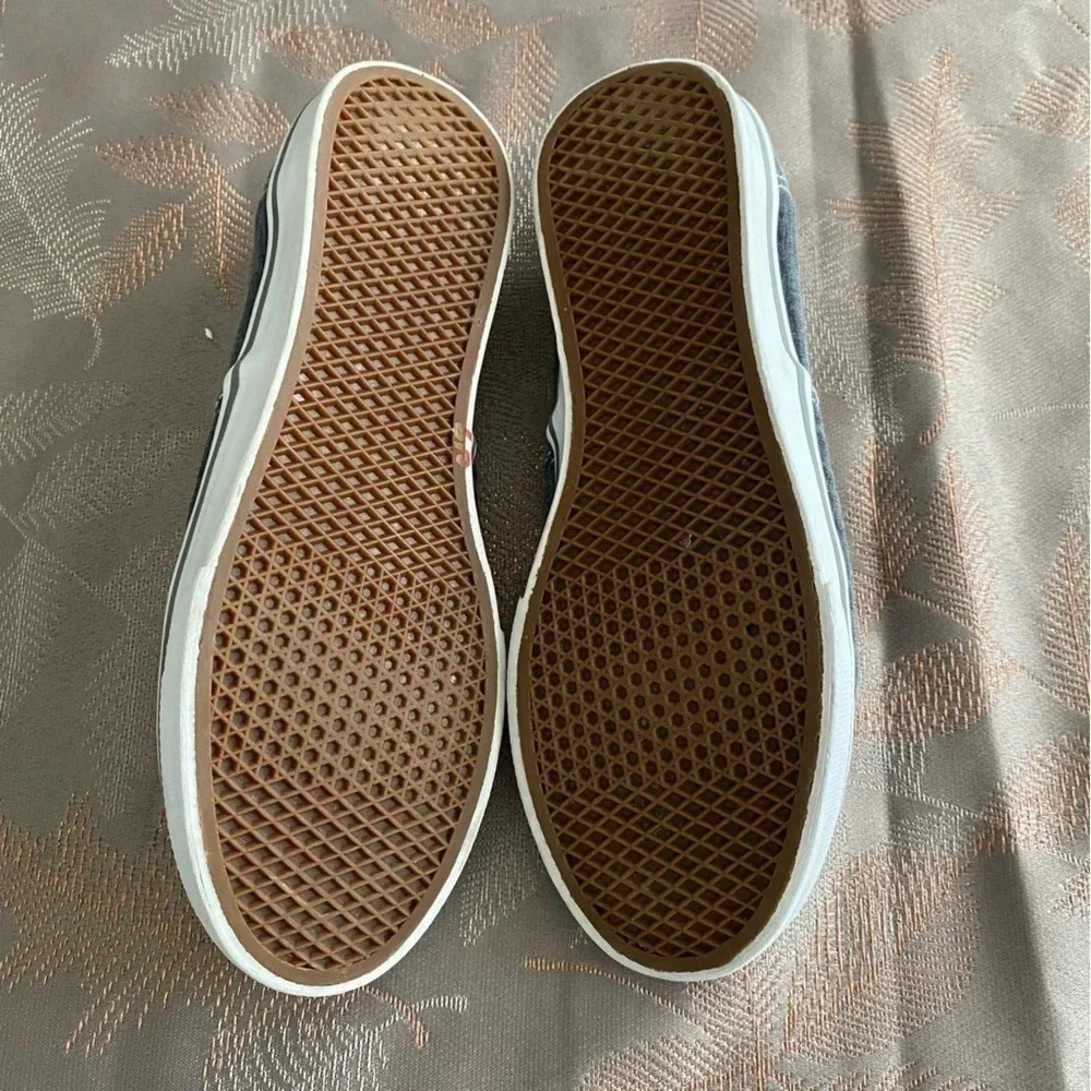 Vans Low Top Gray Sneakers Size 7 1/2 - Picture 6 of 6